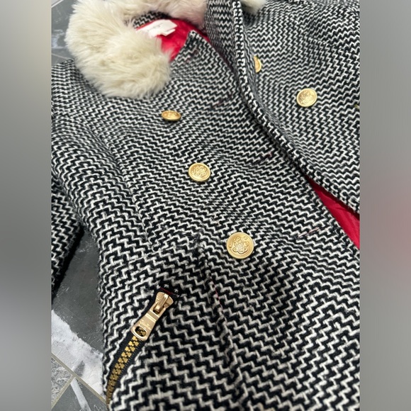 JESSICA SIMPSON TWEED BLAZER (Medium 10/12 youth /girl) - Picture 6 of 9